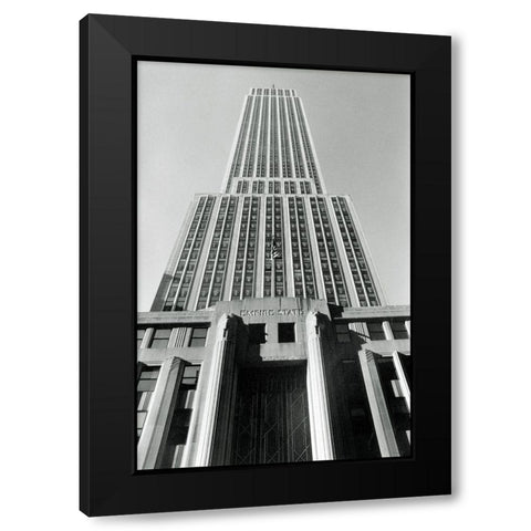 Empire State Building I Black Modern Wood Framed Art Print by Laura, DeNardo