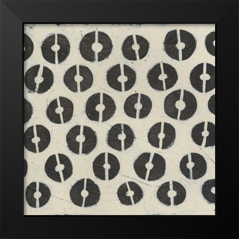 Buster Black Modern Wood Framed Art Print by Meagher, Megan