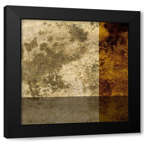 Modern Patina I Black Modern Wood Framed Art Print by Vision Studio