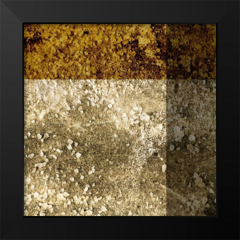 Modern Patina III Black Modern Wood Framed Art Print by Vision Studio