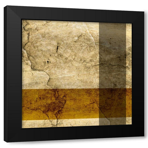 Modern Patina IV Black Modern Wood Framed Art Print by Vision Studio