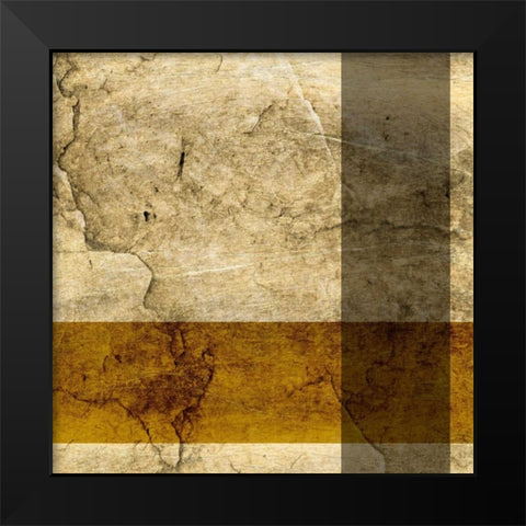 Modern Patina IV Black Modern Wood Framed Art Print by Vision Studio