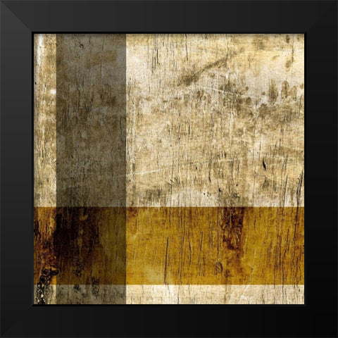 Modern Patina VI Black Modern Wood Framed Art Print by Vision Studio