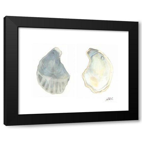 Tidal Treasure II Black Modern Wood Framed Art Print with Double Matting by Ludwig, Alicia