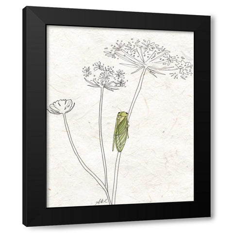 Summer Chorus I Black Modern Wood Framed Art Print by Ludwig, Alicia