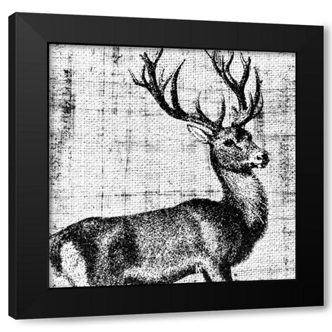 Northwest Territory I Black Modern Wood Framed Art Print with Double Matting by Vision Studio