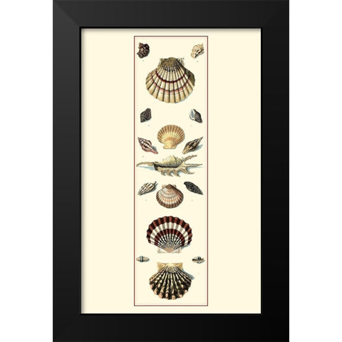 UA Sm Studies Sym II (P) Black Modern Wood Framed Art Print by Vision Studio