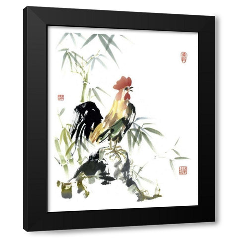 Early Morning Black Modern Wood Framed Art Print with Double Matting by Parker, Nan Rae