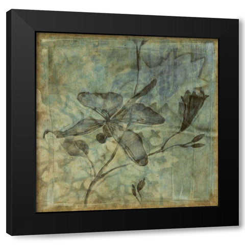 Small Ethereal Wings I Black Modern Wood Framed Art Print by Goldberger, Jennifer