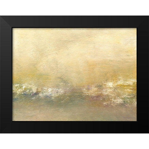 Morning II Black Modern Wood Framed Art Print by Gordon, Sharon