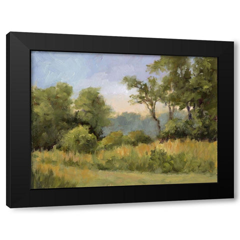 Grailville View Black Modern Wood Framed Art Print by Weber, Mary Jean