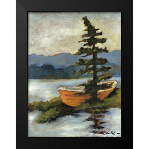 Maine Escape I Black Modern Wood Framed Art Print by Goldberger, Jennifer