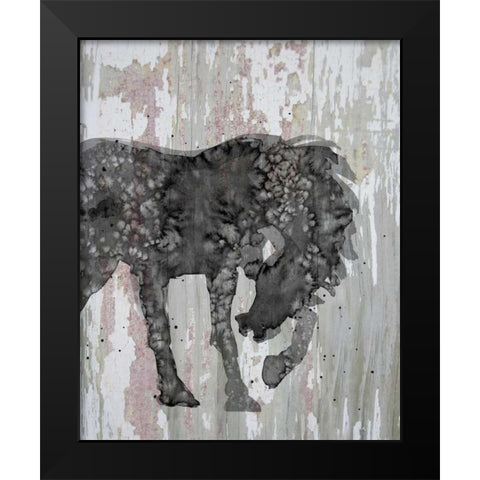 Unbridled I Black Modern Wood Framed Art Print by Ludwig, Alicia