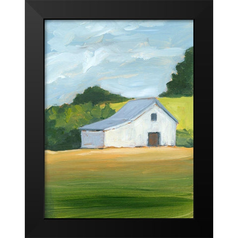 Rural Landscape I Black Modern Wood Framed Art Print by Harper, Ethan