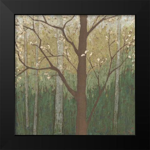 Hudson River Forest II Black Modern Wood Framed Art Print by Meagher, Megan