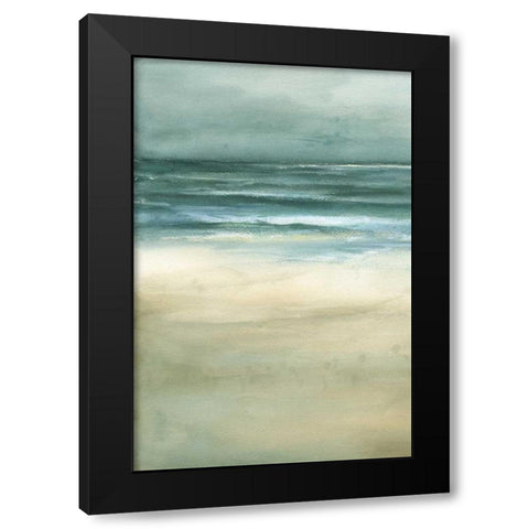 Tranquil Sea I Black Modern Wood Framed Art Print by Goldberger, Jennifer