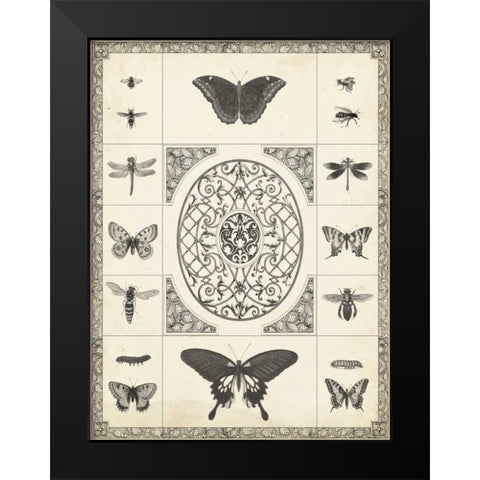 Natures Memento I Black Modern Wood Framed Art Print by Vision Studio