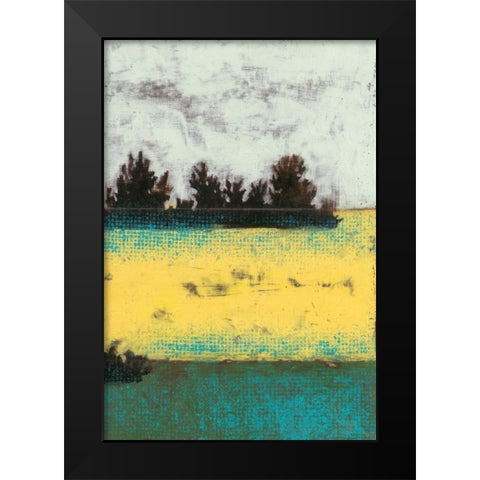 Hedges II Black Modern Wood Framed Art Print by Goldberger, Jennifer