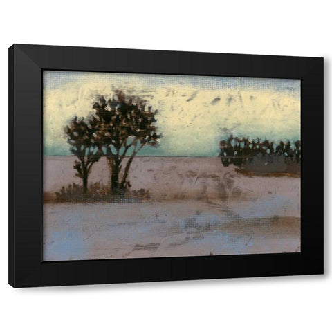 Rustic Meadow I Black Modern Wood Framed Art Print with Double Matting by Goldberger, Jennifer