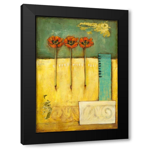 Gwens Dress I on FAP Black Modern Wood Framed Art Print with Double Matting by Goldberger, Jennifer