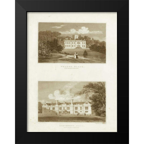 Jones Views II Black Modern Wood Framed Art Print by Neale, J.P.