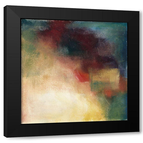 Generous Prose V Black Modern Wood Framed Art Print by Zarris, Chariklia