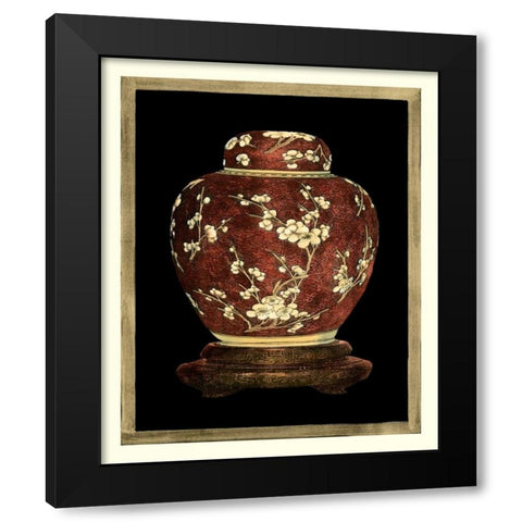 Ginger Jar I Black Modern Wood Framed Art Print with Double Matting by Vision Studio
