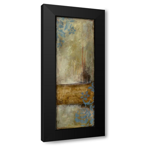 Patina I Black Modern Wood Framed Art Print with Double Matting by Goldberger, Jennifer