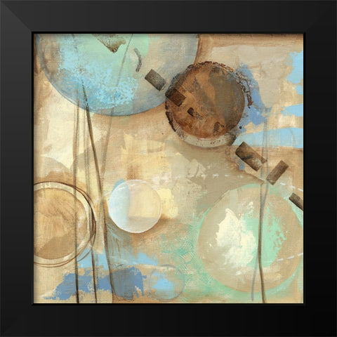 Celestial Study II Black Modern Wood Framed Art Print by Meagher, Megan