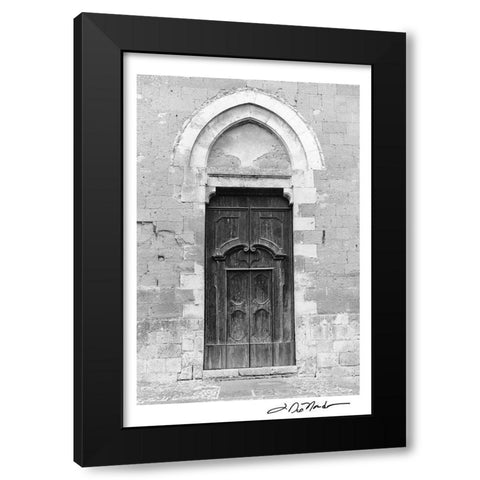 Sanctuary Black Modern Wood Framed Art Print with Double Matting by DeNardo, Laura