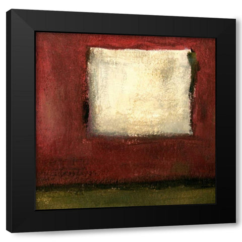 Infinite Tone III Black Modern Wood Framed Art Print with Double Matting by Zarris, Chariklia