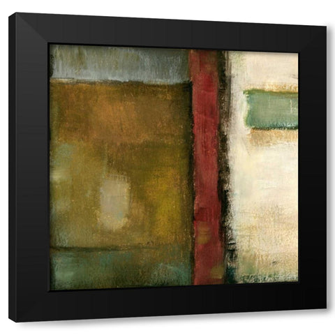 Infinite Tone IV Black Modern Wood Framed Art Print with Double Matting by Zarris, Chariklia