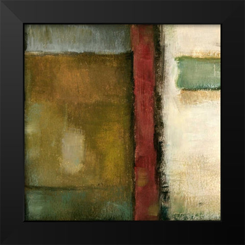 Infinite Tone IV Black Modern Wood Framed Art Print by Zarris, Chariklia