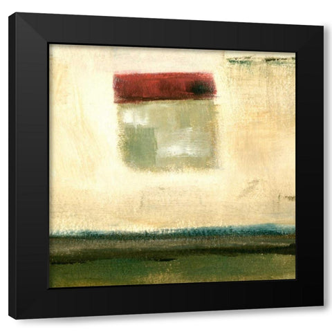 Infinite Tone VIII Black Modern Wood Framed Art Print with Double Matting by Zarris, Chariklia