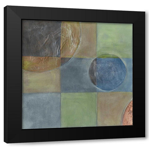 Circumspect I Black Modern Wood Framed Art Print by Vess, June Erica