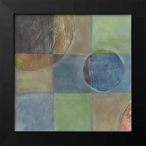 Circumspect I Black Modern Wood Framed Art Print by Vess, June Erica