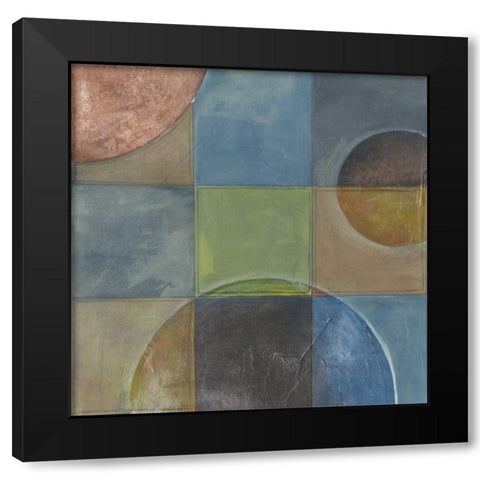 Circumspect IV Black Modern Wood Framed Art Print with Double Matting by Vess, June Erica