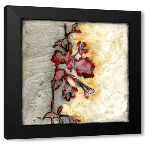 Platinum Silhouette IV Black Modern Wood Framed Art Print by Goldberger, Jennifer