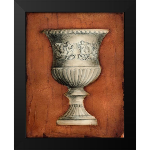 Stone Vessel III Black Modern Wood Framed Art Print by Harper, Ethan