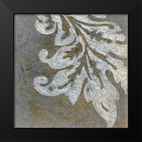 Rococo IV Black Modern Wood Framed Art Print by Wyatt Jr., Norman