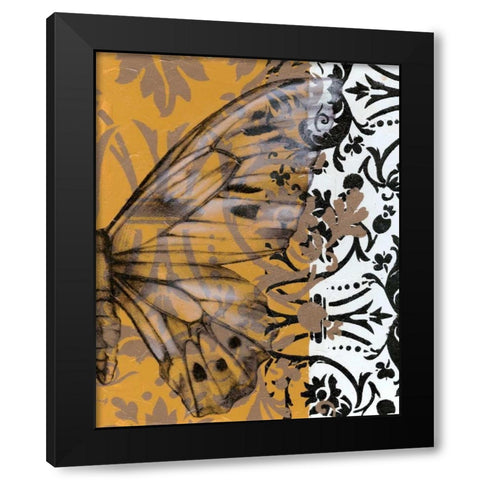 Jarmans Dress IV Black Modern Wood Framed Art Print with Double Matting by Goldberger, Jennifer