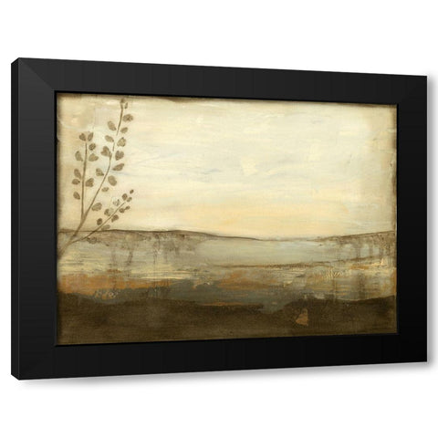 Horizon I Black Modern Wood Framed Art Print with Double Matting by Goldberger, Jennifer