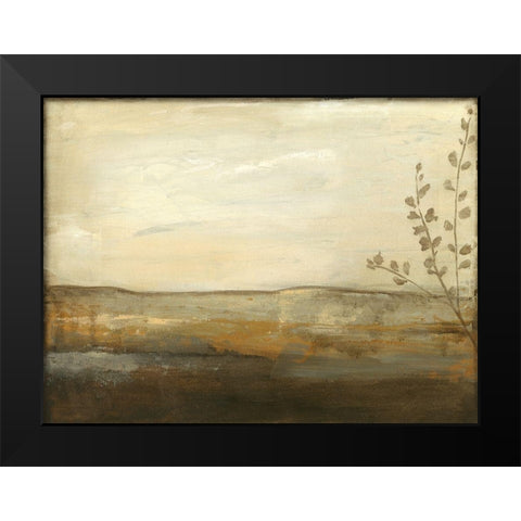 Horizon II Black Modern Wood Framed Art Print by Goldberger, Jennifer