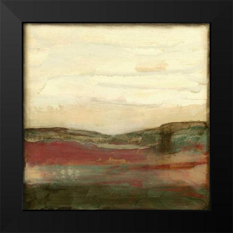 Horizon III Black Modern Wood Framed Art Print by Goldberger, Jennifer