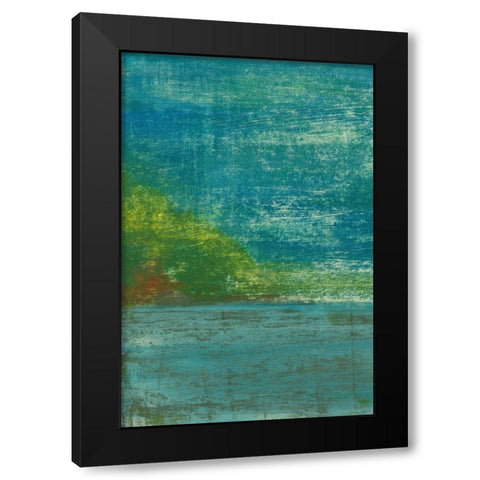 Eventide I Black Modern Wood Framed Art Print with Double Matting by Holland, Julie