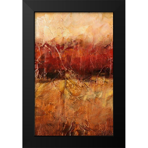 Autumn Horizon I Black Modern Wood Framed Art Print by Harper, Ethan