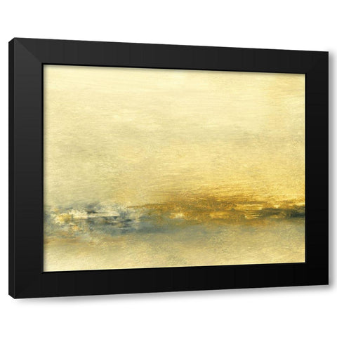 Low Country III Black Modern Wood Framed Art Print with Double Matting by Gordon, Sharon