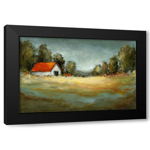 Forgotten Memories Black Modern Wood Framed Art Print by Long, Christina