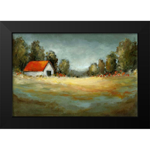 Forgotten Memories Black Modern Wood Framed Art Print by Long, Christina