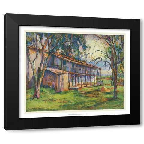 European Sketchbook VI Black Modern Wood Framed Art Print by Abdy, Rowena Meeks